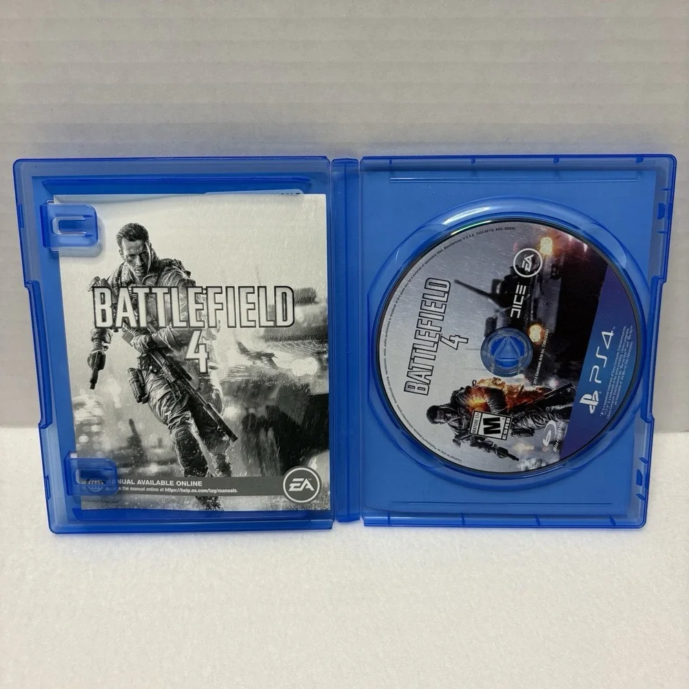 PS4 Game Lot of 5 - Call of Duty Black Ops, Far Cry 5, Battlefield V & 4